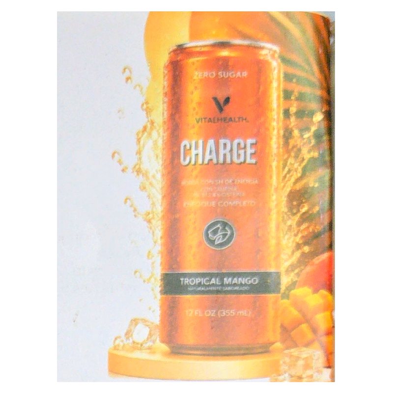 Charge Zero Sugar · Bebida funcional · Activa tu enfoque