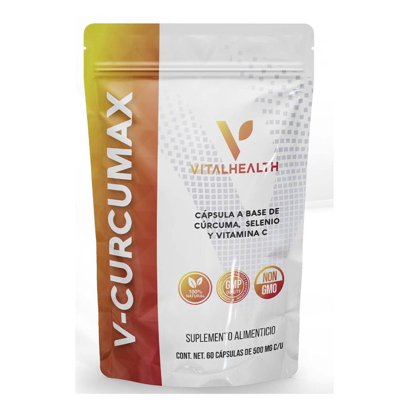 V-Curcumax · Fortalece tu cuerpo, protege tu salud